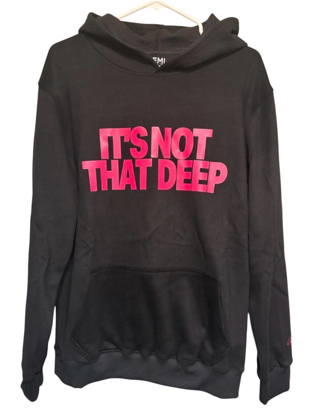 Demi Lovato It’s Not That Deep Black Pullover Hoodie Size XL / L 2026 Tour Merch